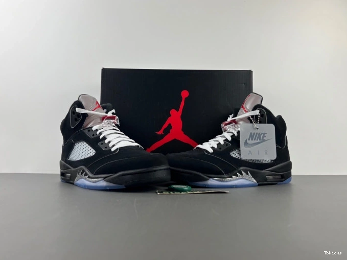 Cheap TBK Jordan Air Metallic Reimagined 5 HF3975-001 Black 0809
